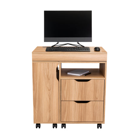 Escritorio Extensible San Diego Fresno Europeo 70.5x75.5cm Con Archivador - ESCRITORIOS | Bylmo