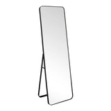 Espejo Letty Negro 48x160cm Rectangular De Piso o Pared - ESPEJOS DE PISO | Bylmo