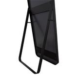 Espejo Letty Negro 48x160cm Rectangular De Piso o Pared - ESPEJOS DE PISO | Bylmo