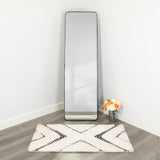 Espejo Letty Negro 48x160cm Rectangular De Piso o Pared - ESPEJOS DE PISO | Bylmo