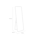 Espejo Letty Negro 48x160cm Rectangular De Piso o Pared - ESPEJOS DE PISO | Bylmo