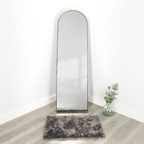 Espejo Tony Negro 48x160cm Rectangular De Piso o Pared - ESPEJOS DE PISO | Bylmo