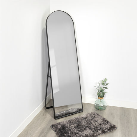 Espejo Tony Negro 48x160cm Rectangular De Piso o Pared - ESPEJOS DE PISO | Bylmo