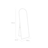 Espejo Tony Negro 48x160cm Rectangular De Piso o Pared - ESPEJOS DE PISO | Bylmo