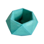 Matera De Mesa Mediana Adara Aguamarina 18x10.5cm Hexagonal