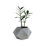 Matera de mesa Mediana Adara gris 18x10.5cm Hexagonal - MATERAS Y MACETAS | Bylmo