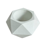 Matera de mesa Pequeña Adara Petty Blanco 11x6.5cm Hexagonal - MATERAS Y MACETAS | Bylmo