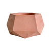 Matera De Mesa Pequeña Jade Palo De Rosa 14x6.5cm Hexagonal