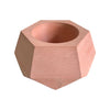 Matera De Mesa Pequeña Jade Palo De Rosa 14x6.5cm Hexagonal