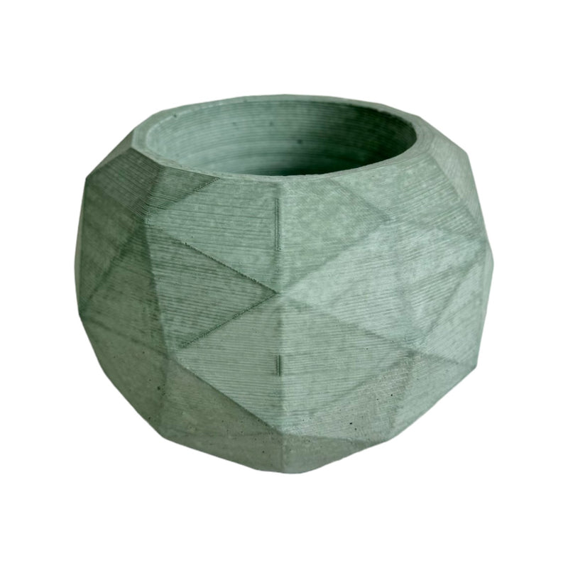 Matera De Mesa Pequeña Laia Verde Oliva 9x7.5cm Asimétrica