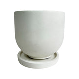 Matera de mesa Mediana María Blanco 14.5x13cm Cónica - MATERAS Y MACETAS | Bylmo