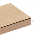 Kit Cuadro Para Pintar Pez 24x24cm En Mdf