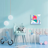 Kit Cuadro para Pintar Ángel de la Guarda 24x24cm en MDF - CUADROS | Bylmo