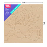 Kit Cuadro para Pintar Ángel de la Guarda 24x24cm en MDF - CUADROS | Bylmo