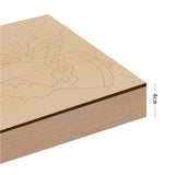 Kit Cuadro para Pintar Ángel de la Guarda 24x24cm en MDF - CUADROS | Bylmo