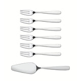Juego de Tenedores de Pastel Amazonas Acero 47x1.8cm De 7 Piezas - CUBIERTOS | Bylmo