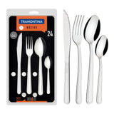 Juego de Cubiertos Búzios Acero 17x32.5cm De 24 Piezas - CUBIERTOS | Bylmo