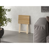 Mesa Auxiliar Plegable Otis Fresno Europeo 48.5x66cm Cuadrado - MESAS AUXILIARES | Bylmo