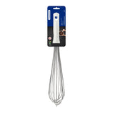 Batidor Manual Profissional Master Blanco y Acero 7.2x7.2cm Para Mezclar - UTENSILIOS PARA COCINAR | Bylmo