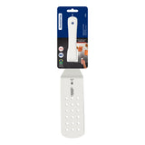 Espátula Profesional Perforada Profissional Master Blanco y Acero 7.6x11.2cm Para Cocinar - UTENSILIOS PARA COCINAR | Bylmo