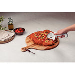 Cortador De Pizza Profissional Master Blanco Y Acero 10.1x2.5cm Para Cortar