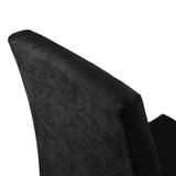 Combo Comedor y Sillas Anaju Marron y Negro Oxford 90x78cm Cuadrado de Cuatro Puestos con Cuatro Sillas - COMEDORES | Bylmo