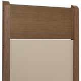 Combo Comedor y Sillas Beta Marron con Beige y Crema 90x76cm Cuadrado de Cuatro Puestos con Cuatro Sillas - COMEDORES | Bylmo