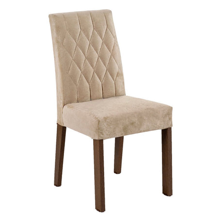 Combo Comedor y Sillas Hanna Marron y Negro 160x79cm Cuadrado de Seis Puestos con Seis Sillas - COMEDORES | Bylmo