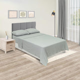 Juego de Sábanas Cotton Sense Fondo Entero Gris Claro Para Cama Sencilla 100 X 190 Cm - SABANAS | Bylmo