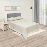 Juego de Sábanas Cotton Sense Fondo Entero Marron Claro Para Cama Sencilla 100 X 190 Cm - SABANAS | Bylmo
