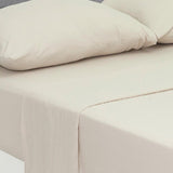 Juego de Sábanas Cotton Sense Fondo Entero Marron Claro Para Cama Sencilla 100 X 190 Cm - SABANAS | Bylmo