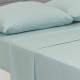 Juego de Sábanas Cotton Sense Fondo Entero Verde Menta Para Cama Semidoble 120 X 190 Cm - SABANAS | Bylmo