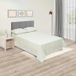 Juego De Sábanas Cotton Sense Fondo Entero Beige Para Cama Semidoble 120 X 190 Cm