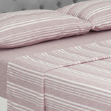 Juego de Sábanas Equilibrio Fondo Entero Vinotinto Para Cama Queen 160 X 190 Cm - SABANAS | Bylmo