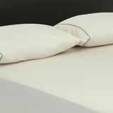 Sábana Ajustable Basic Fondo Entero Blanco Hueso Para Cama Doble 140 X 190 Cm - SABANAS | Bylmo