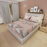 Sábana Ajustable Océano Palo de Rosa Para Cama Doble 140 X 190 Cm - SABANAS | Bylmo
