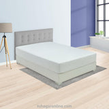 Protector de Colchón Blanco Para Cama Semidoble 120 X 190 Cm Antifluido - PROTECTORES DE COLCHON | Bylmo