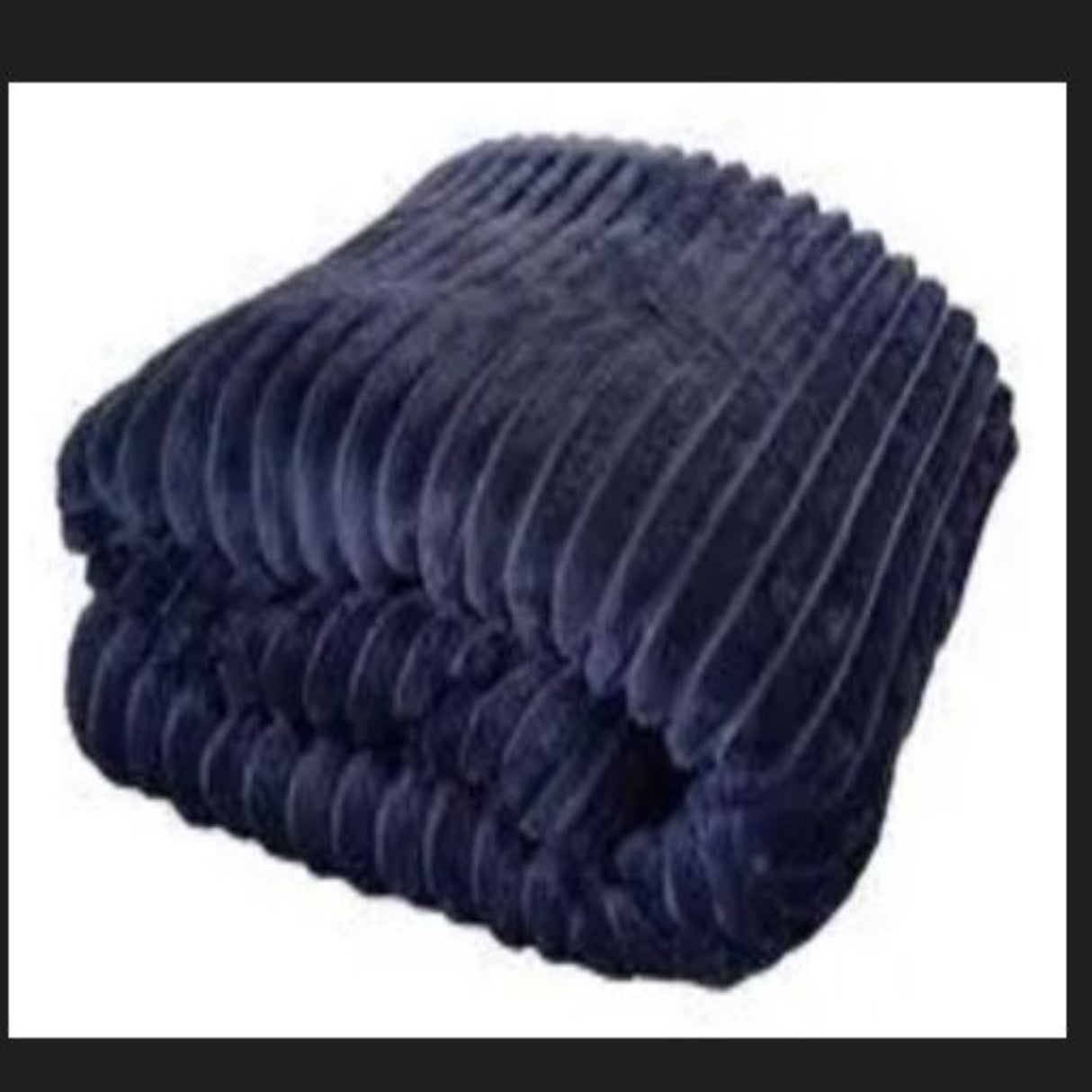 Cobija Térmica Flannel 3D Azul 230x230cm Fondo Entero Ultrasuave - COBIJAS Y MANTAS | Bylmo