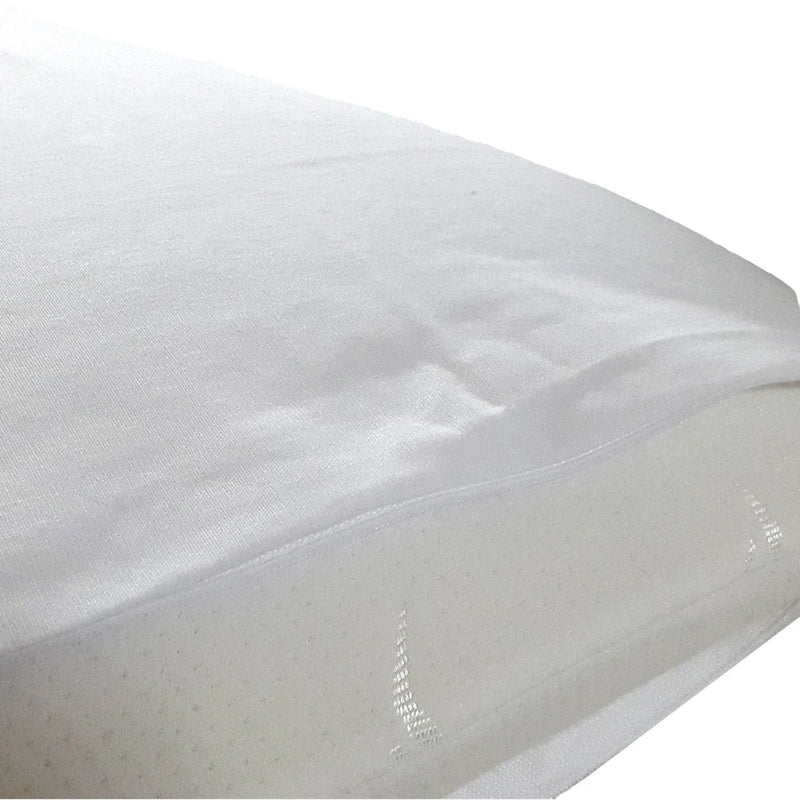 Protector De Almohada Punto Blanco 50x70cm Impermeable