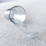 Protector de Colchón Impermeable Terry Punto Blanco Para Cama Semidoble 120 X 190 Cm - PROTECTORES DE COLCHON | Bylmo