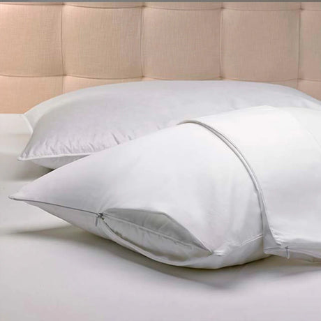 Protector de Almohada Jersey Blanco 50x70Cm Impermeable - PROTECTORES DE COLCHON | Bylmo
