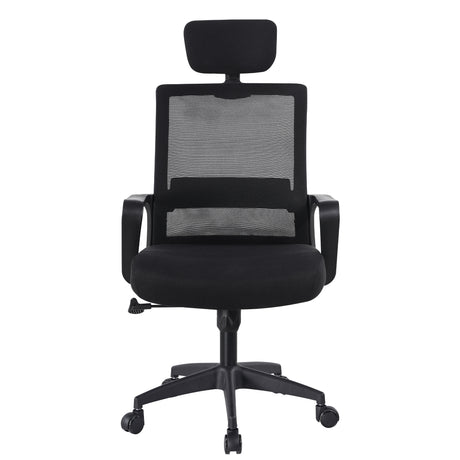 Silla Gerencial Domus 3.0 Negro 49x119cm Con Soporte Lumbar y Apoya Cabezas - SILLAS DE OFICINA | Bylmo