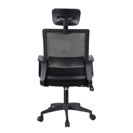 Silla Gerencial Domus 3.0 Negro 49x119cm Con Soporte Lumbar y Apoya Cabezas - SILLAS DE OFICINA | Bylmo