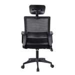 Silla Gerencial Domus 3.0 Negro 49x119cm Con Soporte Lumbar Y Apoya Cabezas