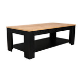 Mesa de Centro Cecil Fresno Europeo y Wengue 120x41.5cm Rectangular - MESAS DE CENTRO | Bylmo