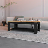 Mesa de Centro Cecil Fresno Europeo y Wengue 120x41.5cm Rectangular - MESAS DE CENTRO | Bylmo