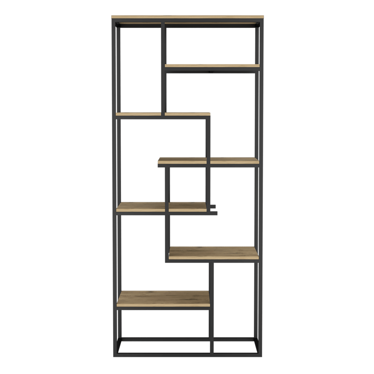 Estantería Architects Macadamia 80x182.9cm Con Seis Compartimientos - BIBLIOTECAS Y ESTANTERIAS | Bylmo