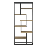 Estantería Architects Macadamia 80x182.9cm Con Seis Compartimientos - BIBLIOTECAS Y ESTANTERIAS | Bylmo