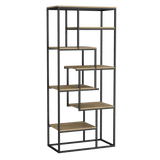 Estantería Architects Macadamia 80x182.9cm Con Seis Compartimientos - BIBLIOTECAS Y ESTANTERIAS | Bylmo