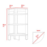 Mesa Auxiliar Riga Blanco 39x80cm Esquinero y Rectangular - MESAS AUXILIARES | Bylmo